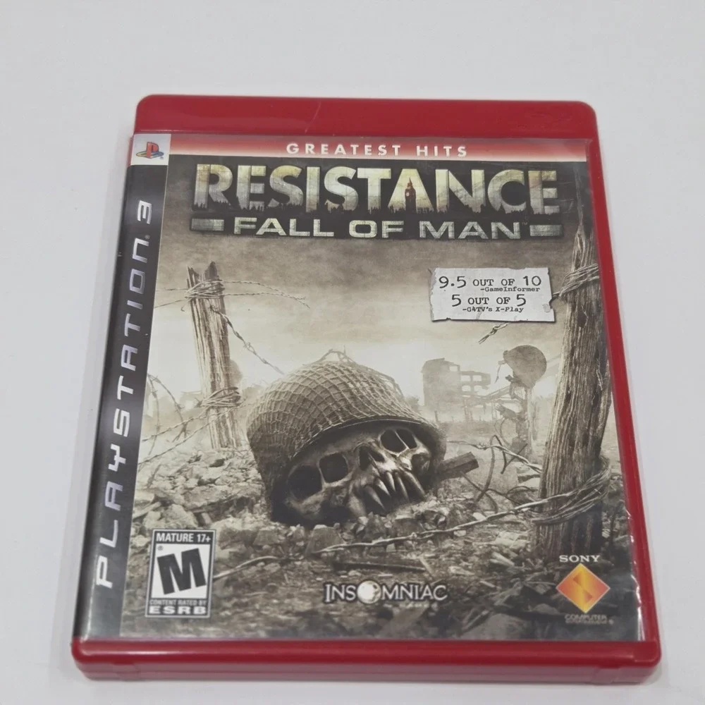 Resistance Fall of Man Sony PS3 PlayStation 3 Greatest Hits CIB Complete Manual